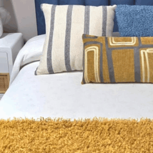 PLAID MOSTAZA BORREGUITO