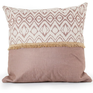 COJIN BURDEOS FLECOS 45X45